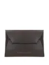 Brunello Cucinelli Women Duo Leather Clutch With Chain
