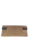 Brunello Cucinelli Women 'essence' Pouch In Neutral