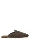 Brunello Cucinelli Women's Fashionable Leather Flat Shoes