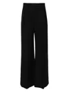 Brunello Cucinelli Fluid Linen Twill Double Pleat Wide Leg Trouser
