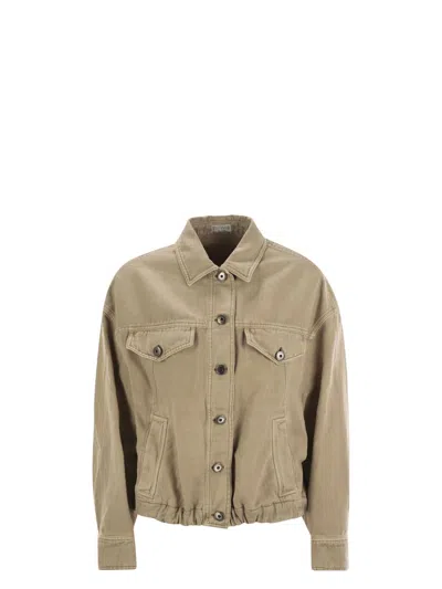 BRUNELLO CUCINELLI WOMEN'S FOUR-POCKET JACKET