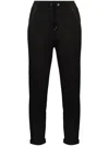Brunello Cucinelli Women's Cotton And Silk Blend Joggers In Black