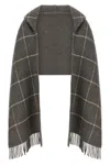 Brunello Cucinelli Women Hooded Scarf In White