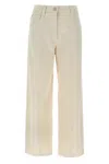 Brunello Cucinelli Denim Pants In White