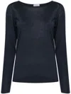 Brunello Cucinelli Fine-knit Sweater In C7186