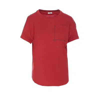 BRUNELLO CUCINELLI BRUNELLO CUCINELLI WOMEN JERSEY T-SHIRT
