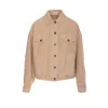 Brunello Cucinelli Women Jewelled Jacket In Neutral
