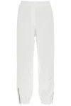 Brunello Cucinelli Monili-detail Track Pants In Bianco