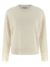 Brunello Cucinelli Women Knit Cuffs In Neutral