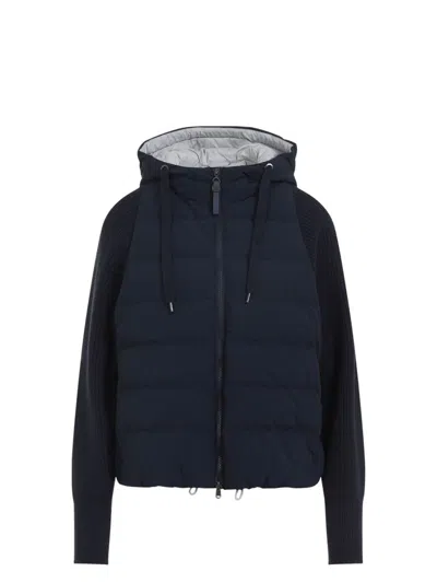 BRUNELLO CUCINELLI WOMEN'S KNIT DOWJACKET