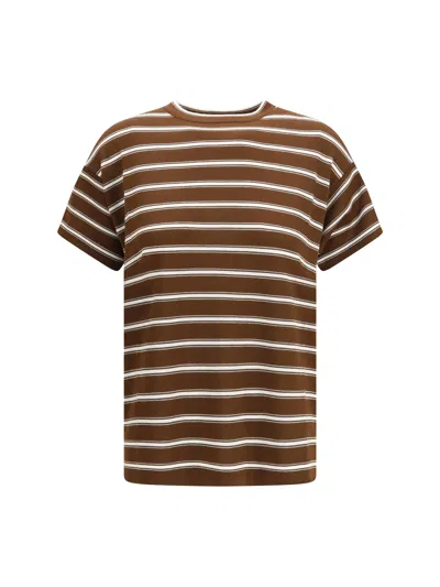 Brunello Cucinelli Women Knitted Shirt In Virgin Wool And Cashmere In Multi