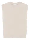 Brunello Cucinelli Women Knitted Vest In Neutral