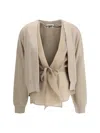 Brunello Cucinelli Women Layered Cardigan