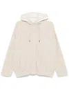 Brunello Cucinelli Women Layered Jacket In White