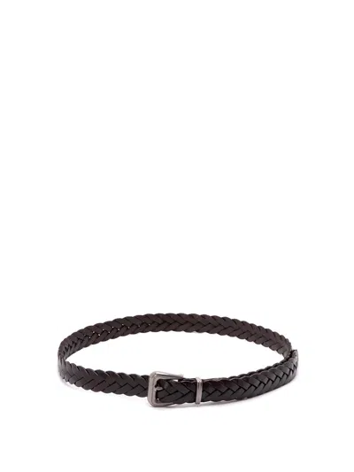 Brunello Cucinelli Women Leather Belt In Multi