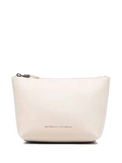 BRUNELLO CUCINELLI BRUNELLO CUCINELLI WOMEN LEATHER POUCH