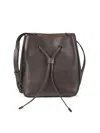 Brunello Cucinelli Women's Leather Shoulder Bag In Brown