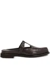 Brunello Cucinelli Women Leather Slingback Loafers