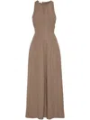 Brunello Cucinelli Women Linen Dress In Multicolor