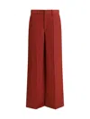 Brunello Cucinelli Virgin-wool Tailored Trousers In Multicolor