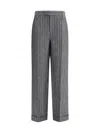Brunello Cucinelli Striped Tailored Trousers