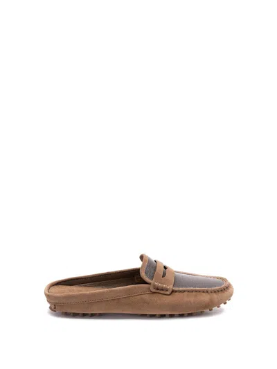 Brunello Cucinelli Women Loafers In Multicolor