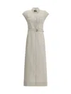 Brunello Cucinelli Women Long Linen Dress