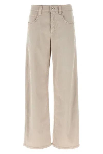 BRUNELLO CUCINELLI BRUNELLO CUCINELLI WOMEN 'LOOSE BARREL' JEANS