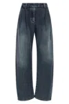 Brunello Cucinelli Relaxed Fit Denim Trousers In Blue