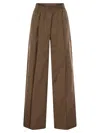 Brunello Cucinelli Loose Fit Cotton Trousers