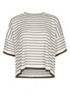 Brunello Cucinelli Women Maglia A Righe