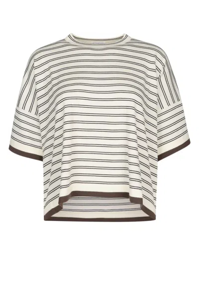Brunello Cucinelli Women Maglia A Righe