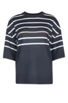 Brunello Cucinelli Women Maglia A Righe