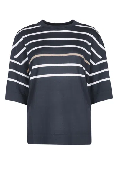 Brunello Cucinelli Women Maglia A Righe
