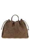 Brunello Cucinelli Mellow Large Shopping Bag In Brown