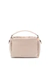 Brunello Cucinelli `mellow` Small Bucket Bag With Monili In Multi