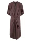 Brunello Cucinelli Crystal-embellished Midi Dress