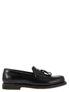 Brunello Cucinelli Minimal Shiny Tassel Calfskin Lo In Black