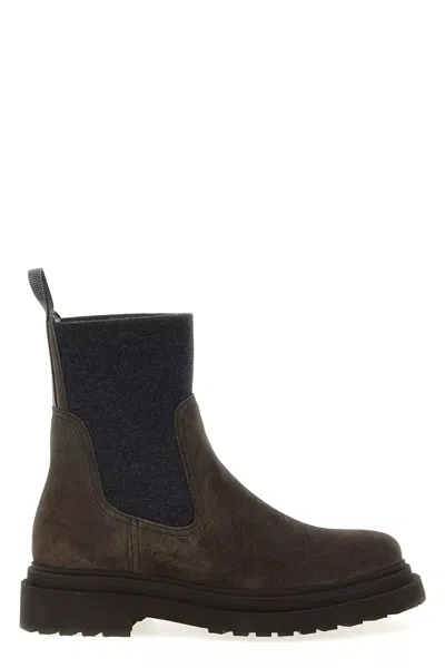 BRUNELLO CUCINELLI BRUNELLO CUCINELLI WOMEN MONILE ANKLE BOOTS
