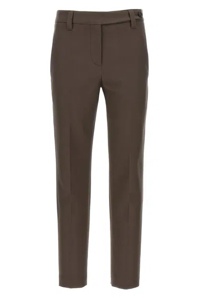 BRUNELLO CUCINELLI BRUNELLO CUCINELLI WOMEN MONILE COTTON PANTS