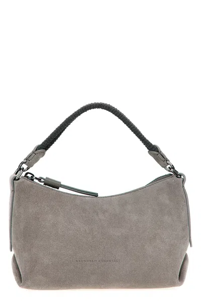 Brunello Cucinelli Women 'monile' Handbag In Gray