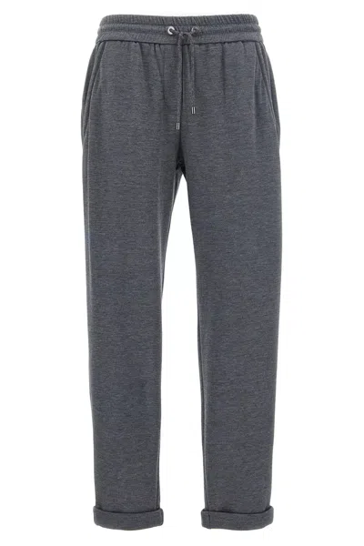 BRUNELLO CUCINELLI BRUNELLO CUCINELLI WOMEN 'MONILE' JOGGERS