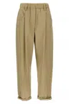 Brunello Cucinelli Monile Pants Green