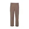 Brunello Cucinelli Women Monile Pants In Brown