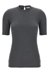 Brunello Cucinelli Women's Round Neck T-shirt In Gray
