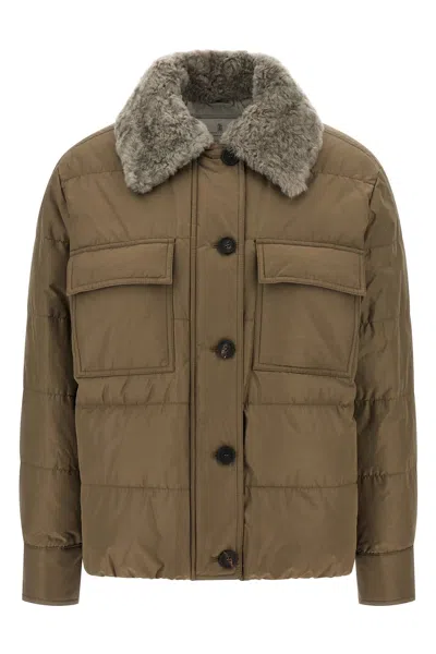 BRUNELLO CUCINELLI BRUNELLO CUCINELLI WOMEN MONILE SHERLING DOWN JACKET