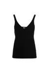 Brunello Cucinelli Slim-fit Tank Top In Black