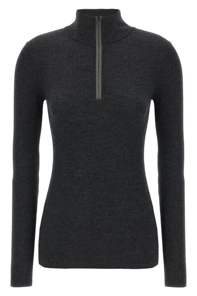 Brunello Cucinelli Women Monile Wolf In Black