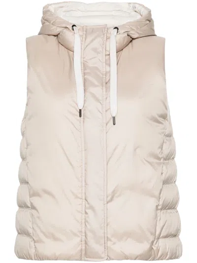 BRUNELLO CUCINELLI WOMEN'S NYLON HOODED VEST