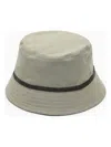 Brunello Cucinelli Bead-embellished Shell Bucket Hat In Multicolor
